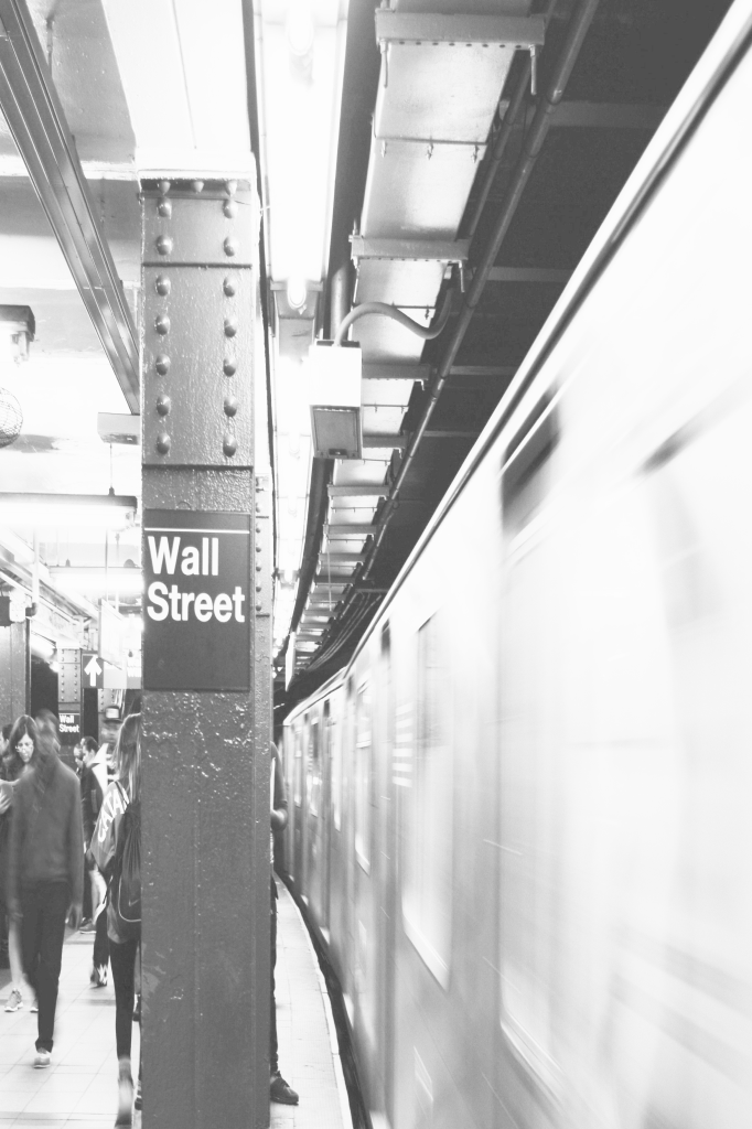 New York subway platform